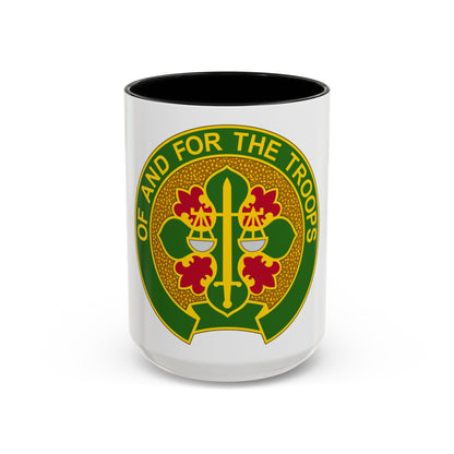 210 Military Police Battalion (U.S. Army) Accent Coffee Mug