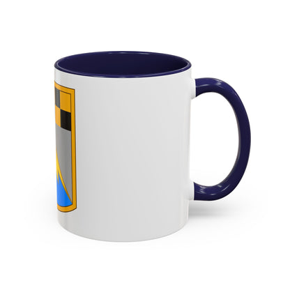 525th Expeditionary Military Intelligence Brigade (U.S. Army) Accent Coffee Mug