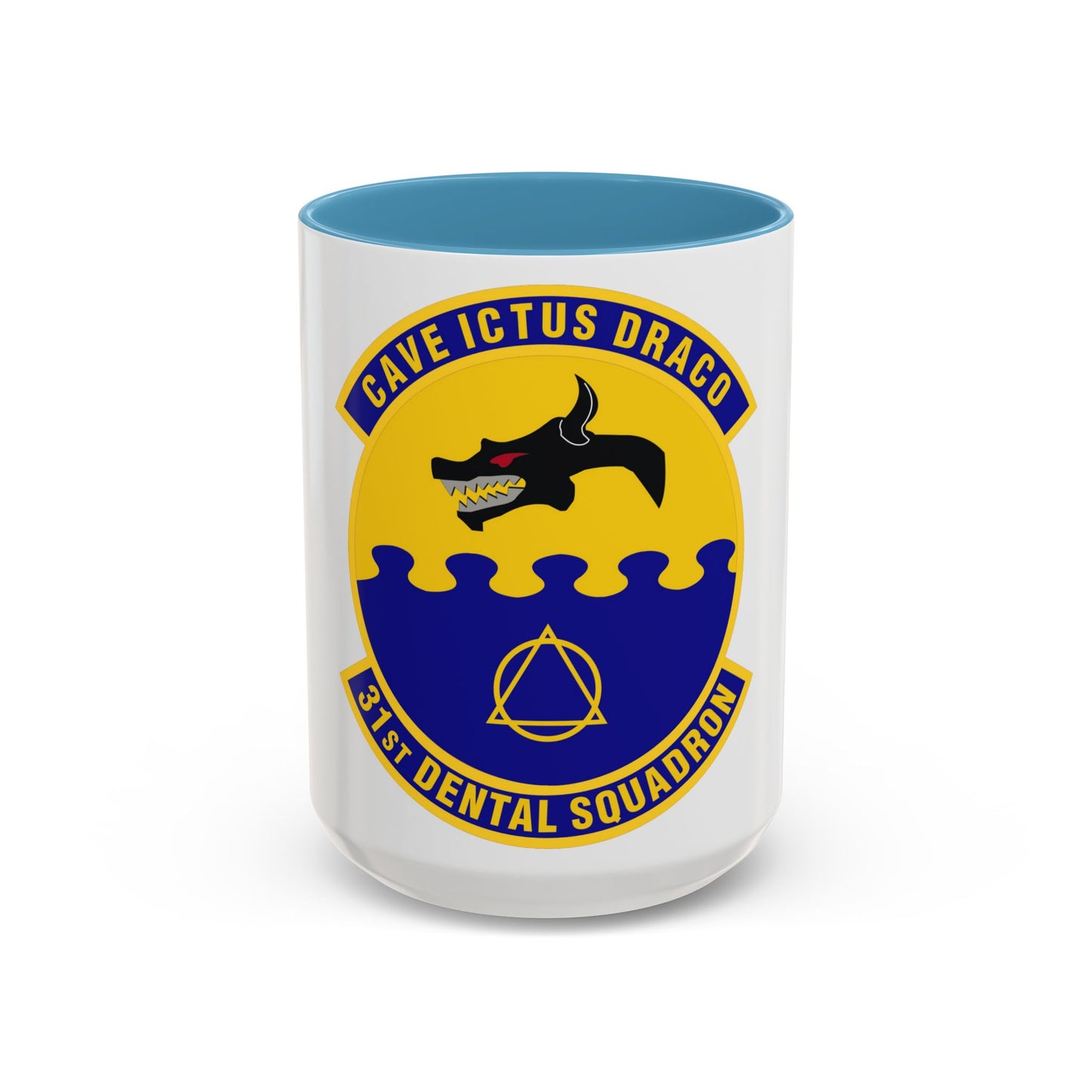 31st Dental Squadron (U.S. Air Force) Accent Coffee Mug