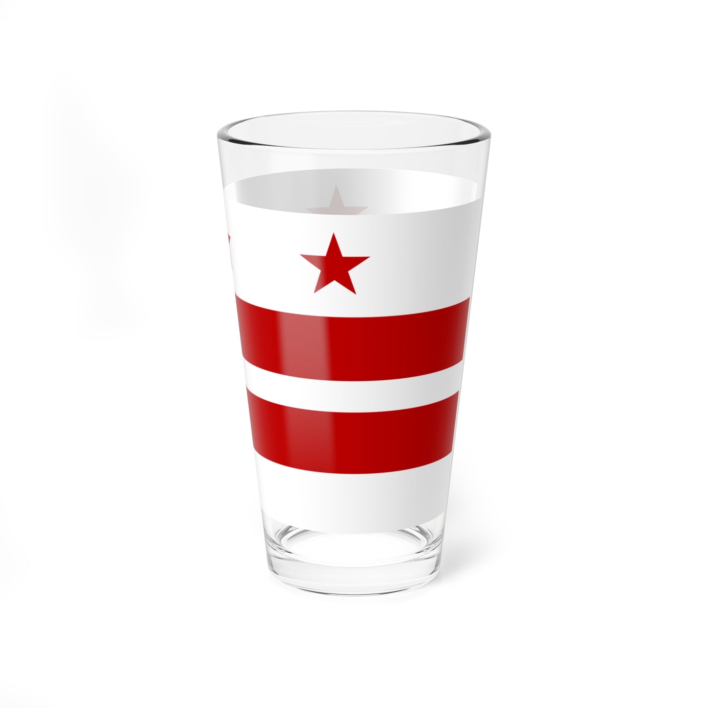 Flag of Washington D.C. 1938 (United States) Pint Glass 16oz
