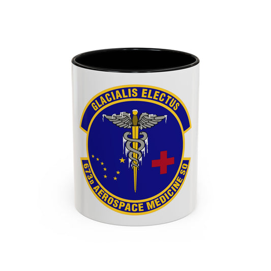 673d Aerospace Medicine Squadron (U.S. Air Force) Accent Coffee Mug
