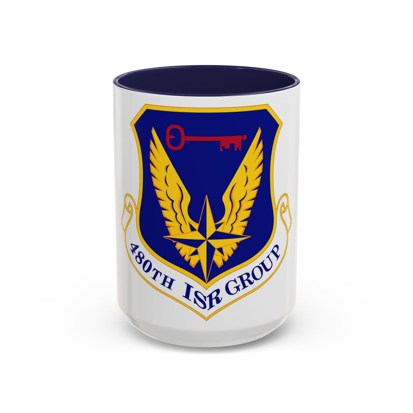 480 Intelligence Surveillance and Reconnaissance Group ACC (U.S. Air Force) Accent Coffee Mug