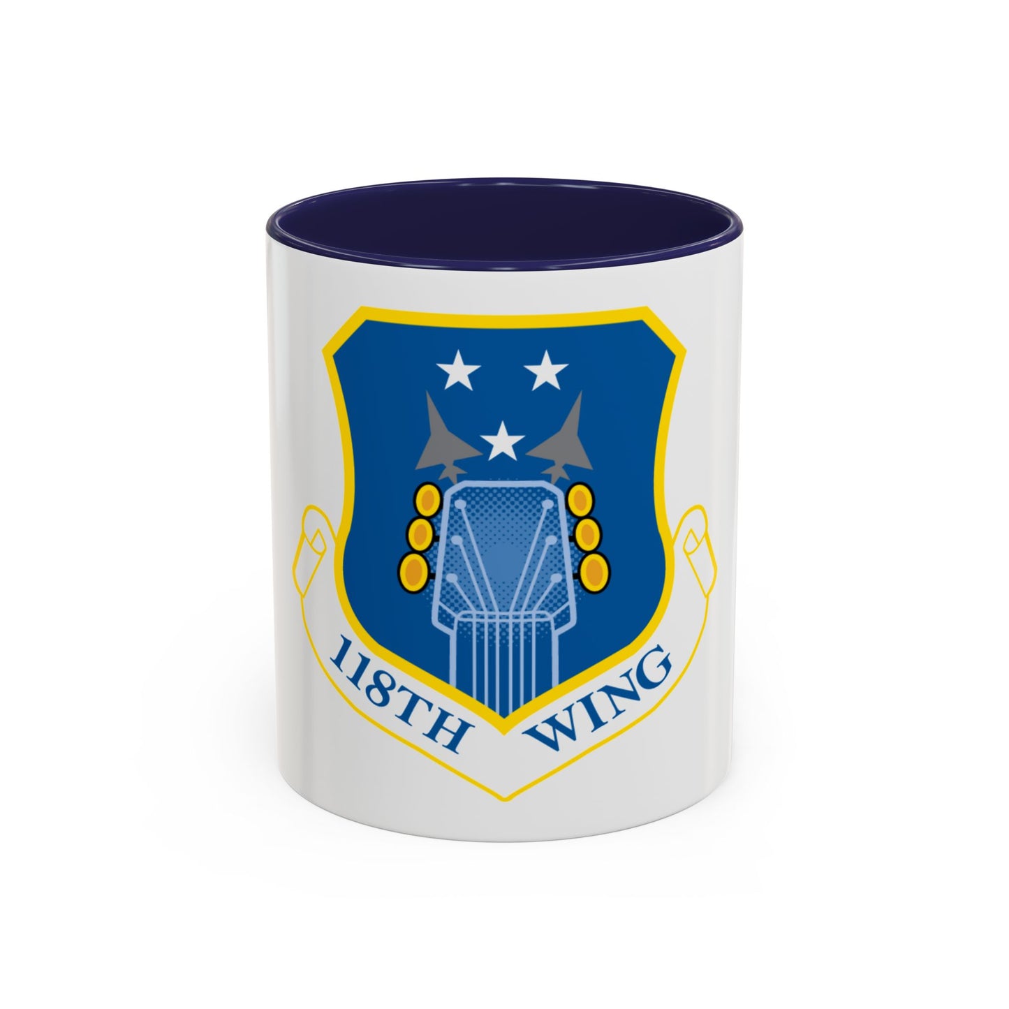 118th Wing ANG (U.S. Air Force) Accent Coffee Mug