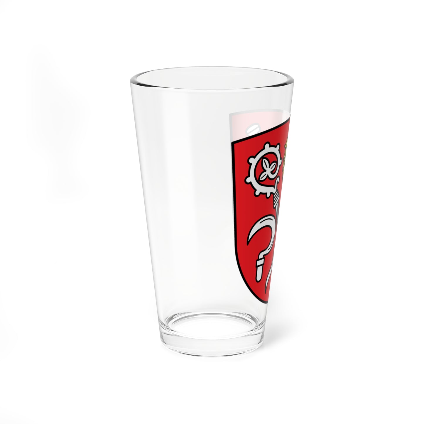 DEU Attenhofen COA (Germany) (Coat of Arms) Pint Glass 16oz