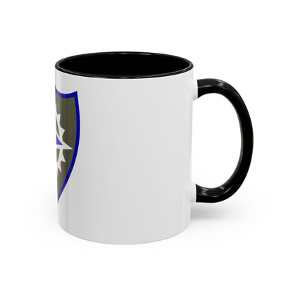 XVI Corps (U.S. Army) Accent Coffee Mug