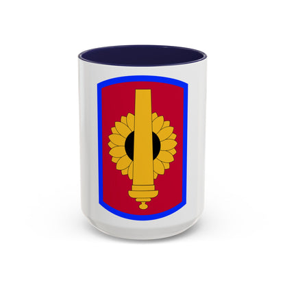 130th Field Artillery Brigade (U.S. Army) Accent Coffee Mug