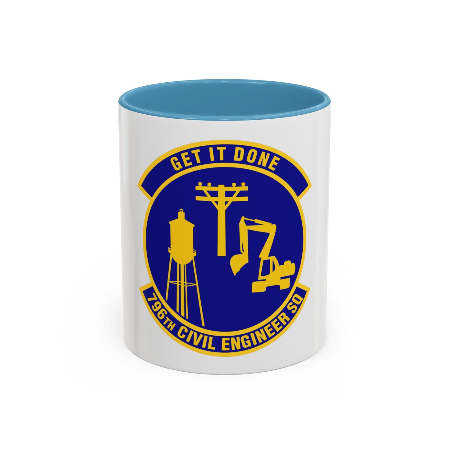 796th Civil Engineer Squadron (U.S. Air Force) Accent Coffee Mug