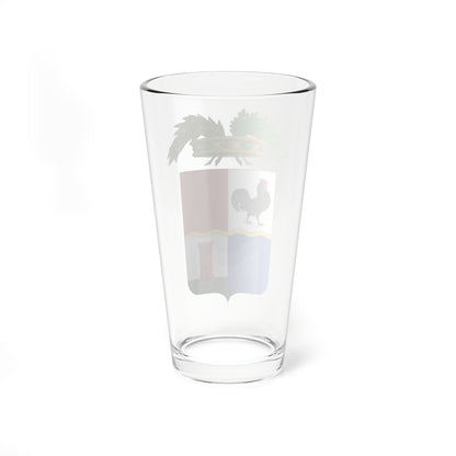 Provincia di Olbia-Tempio-Stemma 2 (Italy) (Coat of Arms) Pint Glass 16oz