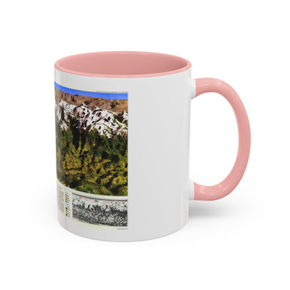 High Himalaya (1988) (Map) Accent Coffee Mug
