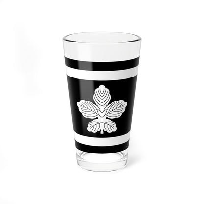 Flag of the Omura Lords of Omura in Hizen Province C (Japan) Pint Glass 16oz