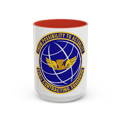 628th Contracting Squadron (U.S. Air Force) Accent Coffee Mug