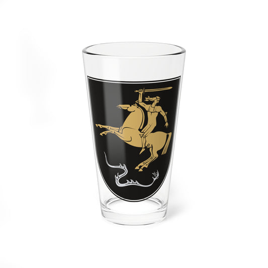 Vadoklių herbas (Lithuania) (Coat of Arms) Pint Glass 16oz
