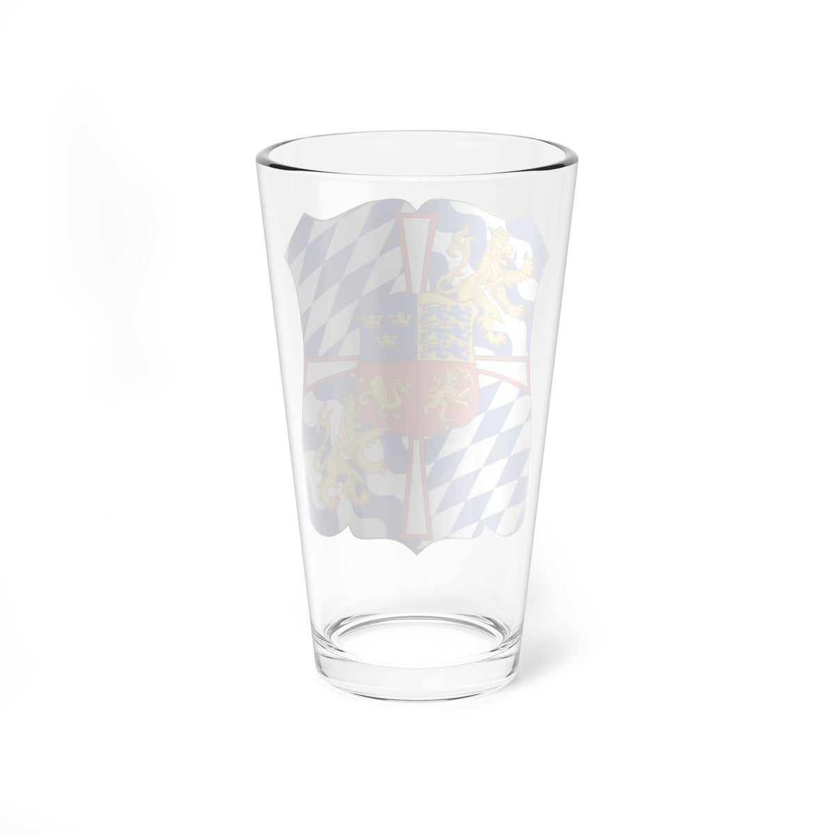 Royal Arms of Norway Denmark  Sweden 1442-1448 (Denmark) (Coat of Arms) Pint Glass 16oz