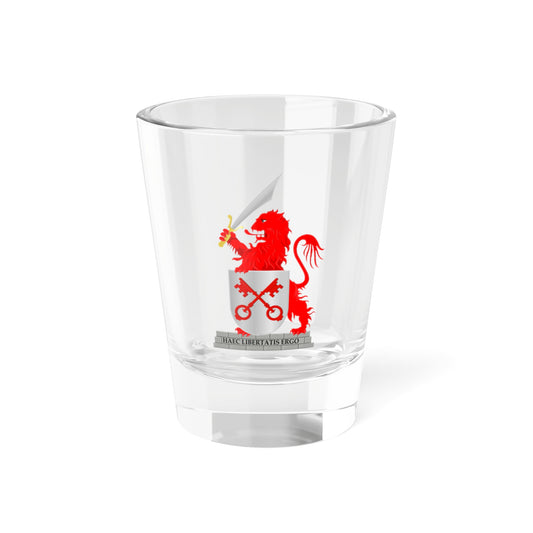 Leiden wapen (Netherlands) (Coat of Arms) Shot Glass 1.5oz
