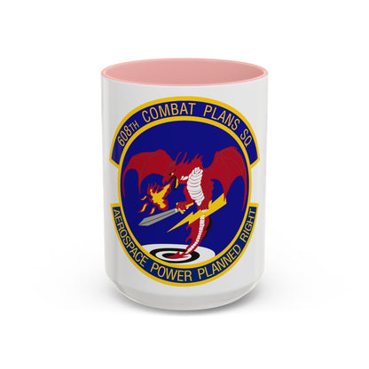 608th Combat Plans Squadron (U.S. Air Force) Accent Coffee Mug