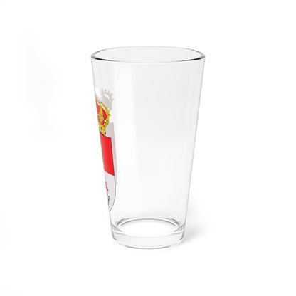 Escudo de Abenójar (Spain) (Coat of Arms) Pint Glass 16oz