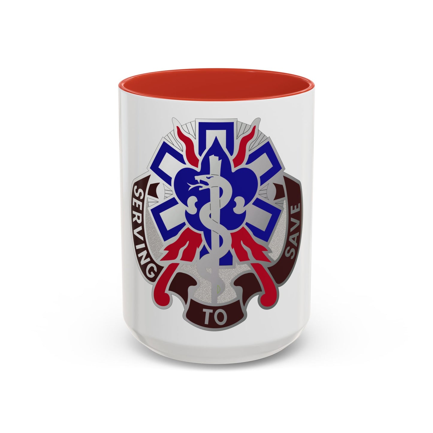 350 Surgical Hospital (U.S. Army) Accent Coffee Mug