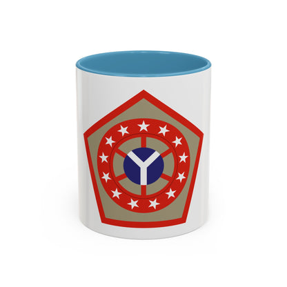 108th Sustainment Brigade (U.S. Army) Accent Coffee Mug