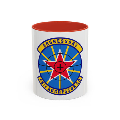 65th Aggressor Squadron (U.S. Air Force) Accent Coffee Mug