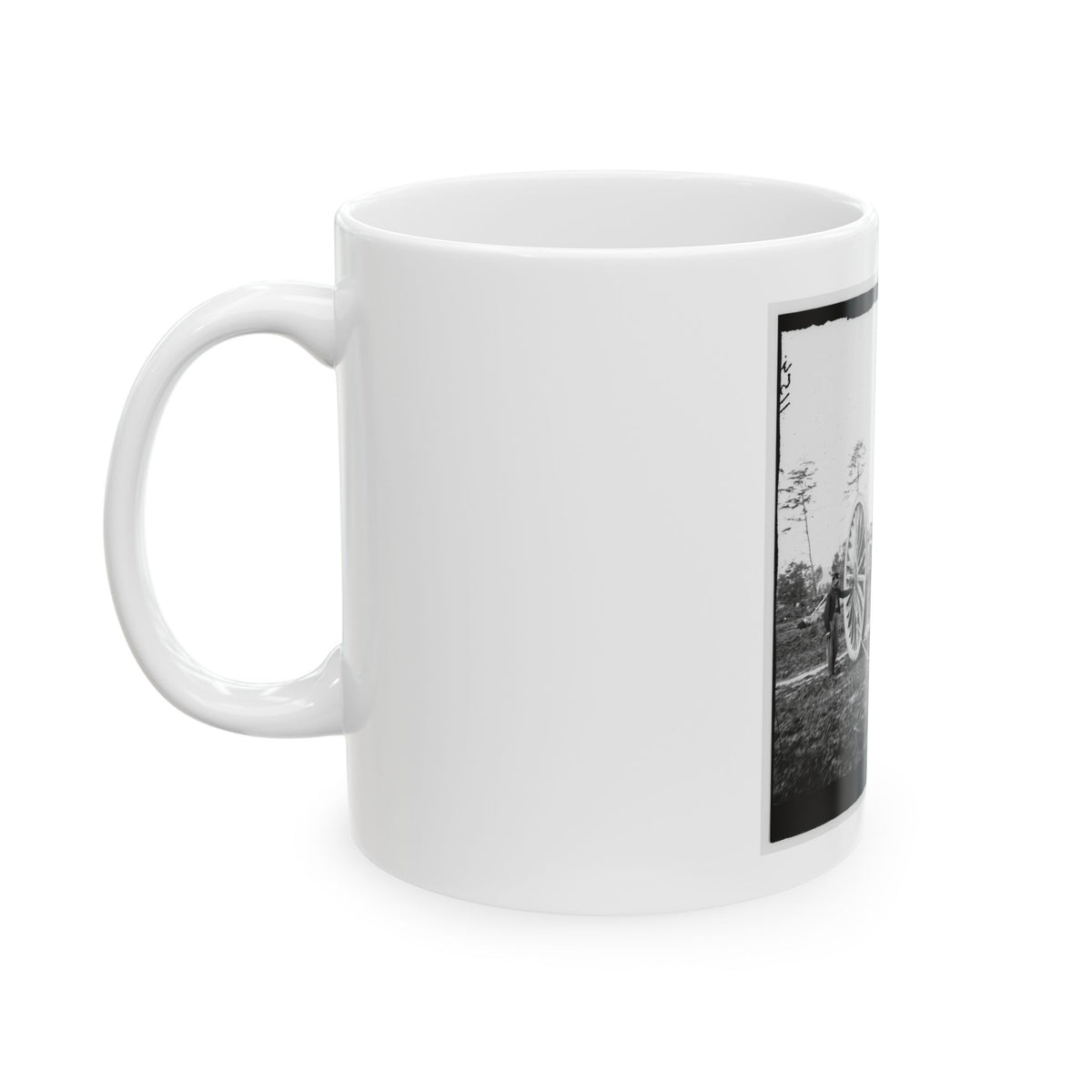 Dutch Gap, Va., Vicinity. Sling For Transporting Big Guns (U.S. Civil War) White Coffee Mug