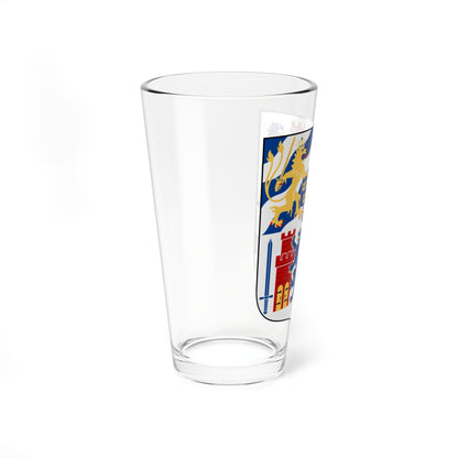 Göteborgs och Bohus läns vapen (Sweden) (Coat of Arms) Pint Glass 16oz