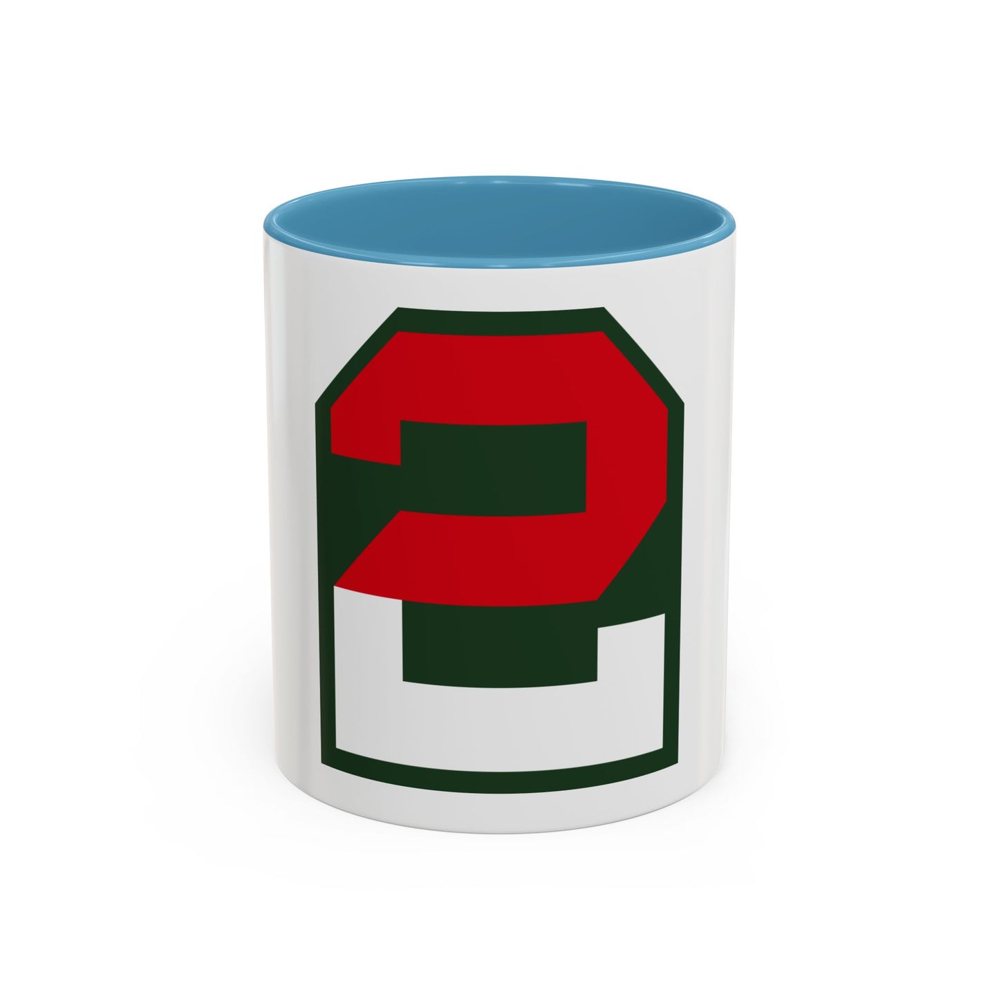 Second United States CSIB (U.S. Army) Accent Coffee Mug
