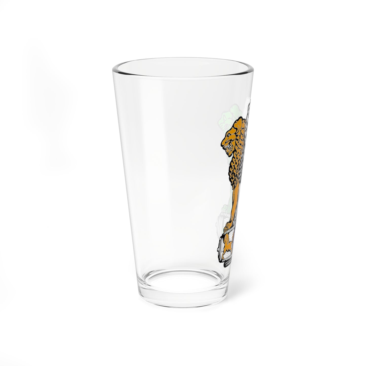 Emblem of India Tiraṅgā (India) (Coat of Arms) Pint Glass 16oz