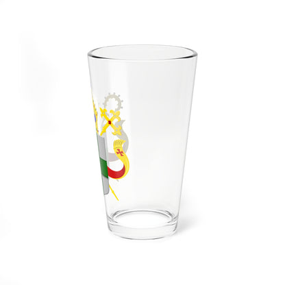 Wapen bisdom Rotterdam (Netherlands) (Coat of Arms) Pint Glass 16oz