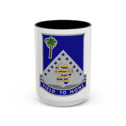 125th Infantry Regiment (U.S. Army) Accent Coffee Mug