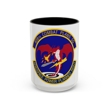 608th Combat Plans Squadron (U.S. Air Force) Accent Coffee Mug