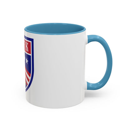USAE United States Forces Korea (U.S. Army) Accent Coffee Mug