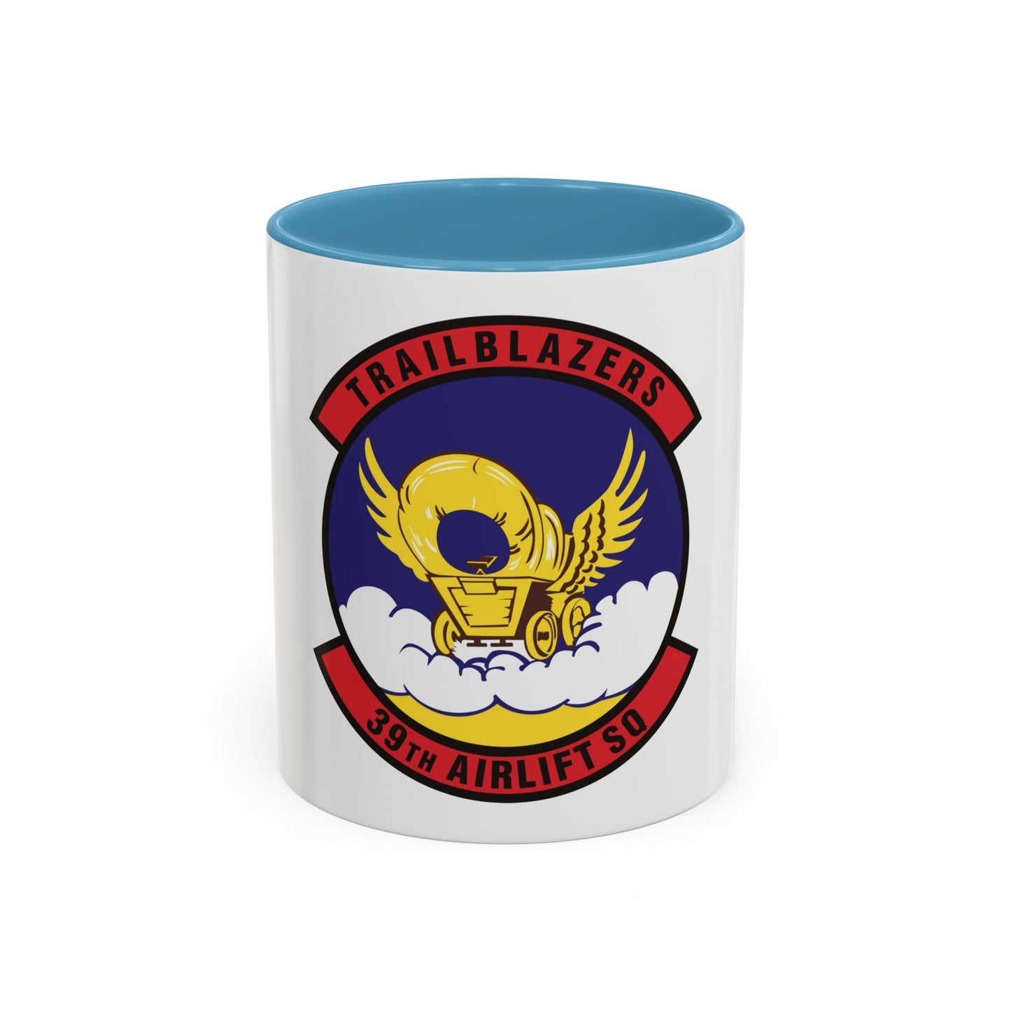 39th Airlift Squadron (U.S. Air Force) Accent Coffee Mug