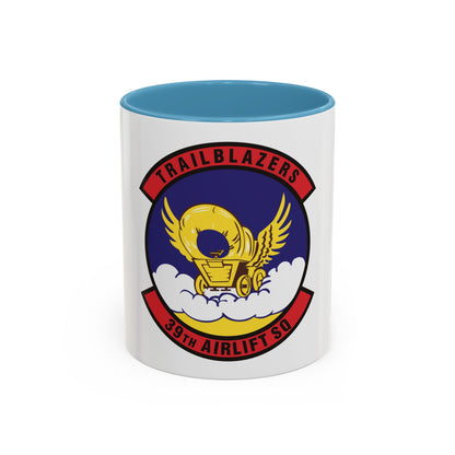 39th Airlift Squadron (U.S. Air Force) Accent Coffee Mug