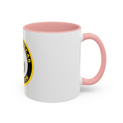 USCGC Dallas WHEC 716 (U.S. Coast Guard) Accent Coffee Mug