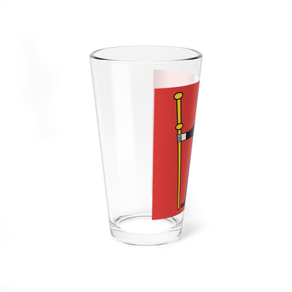 Flag of Canton of Glarus (Switzerland) Pint Glass 16oz