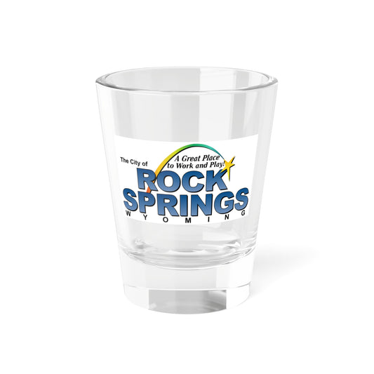 Flag of Rock Springs Wyoming (United States) Shot Glass 1.5oz