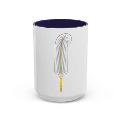 Ostrich Feather Badge - Accent Coffee Mug
