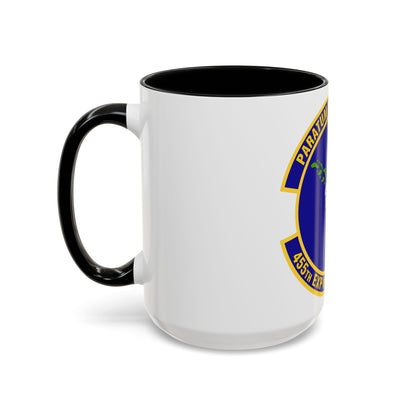 455th Expeditionary Maintenance Squadron (U.S. Air Force) Accent Coffee Mug