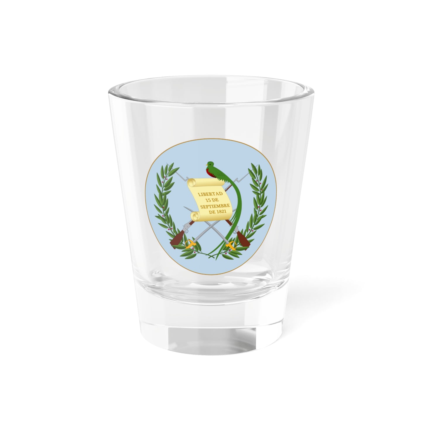 Coat of arms of Guatemala 2 - Shot Glass 1.5oz