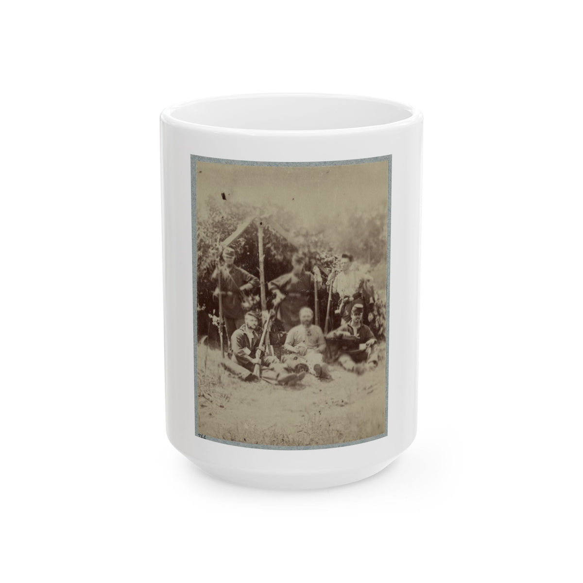 2d Rhode Island Infantry 004 (U.S. Civil War) White Coffee Mug