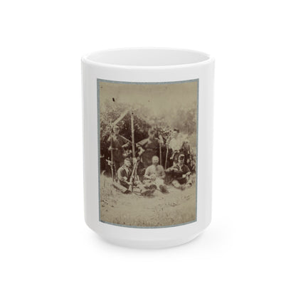 2d Rhode Island Infantry 004 (U.S. Civil War) White Coffee Mug