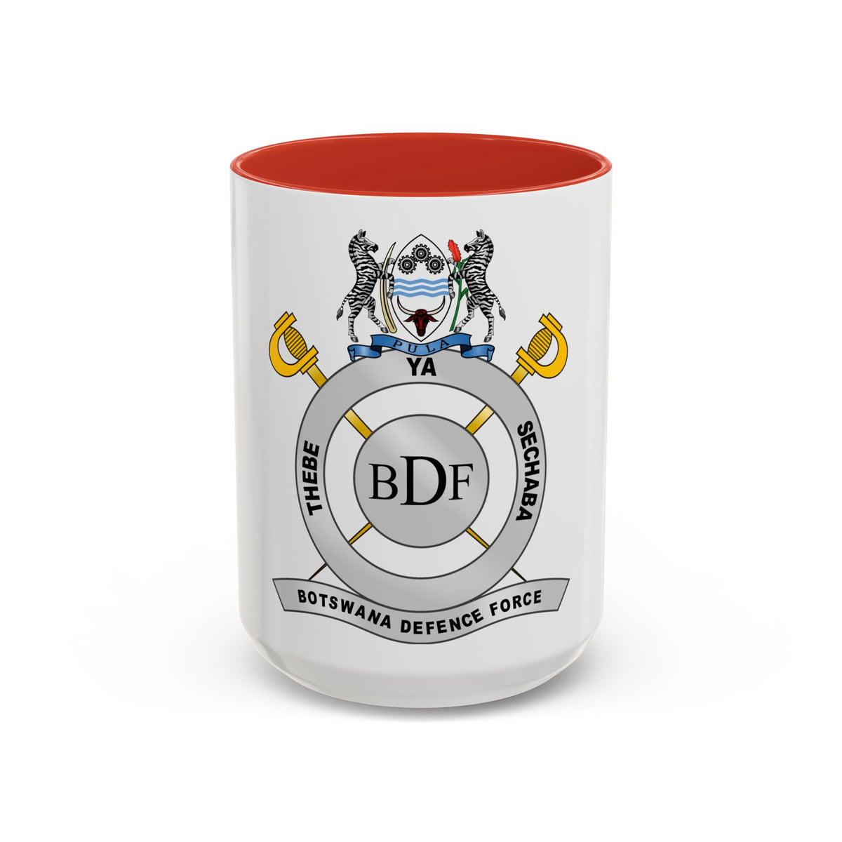 Botswana Defence Force - Accent Coffee Mug