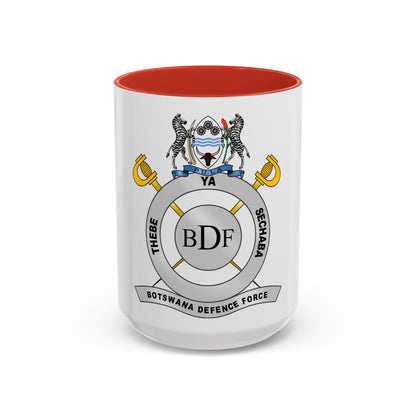 Botswana Defence Force - Accent Coffee Mug