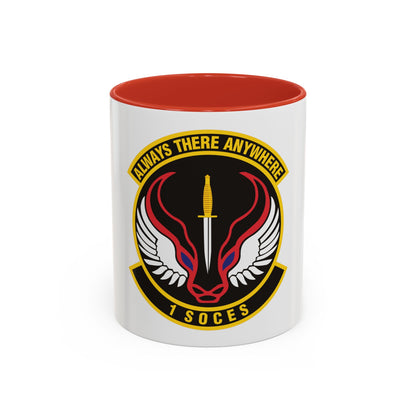 1st Special Operations Civil Engineer Squadron (U.S. Air Force) Accent Coffee Mug