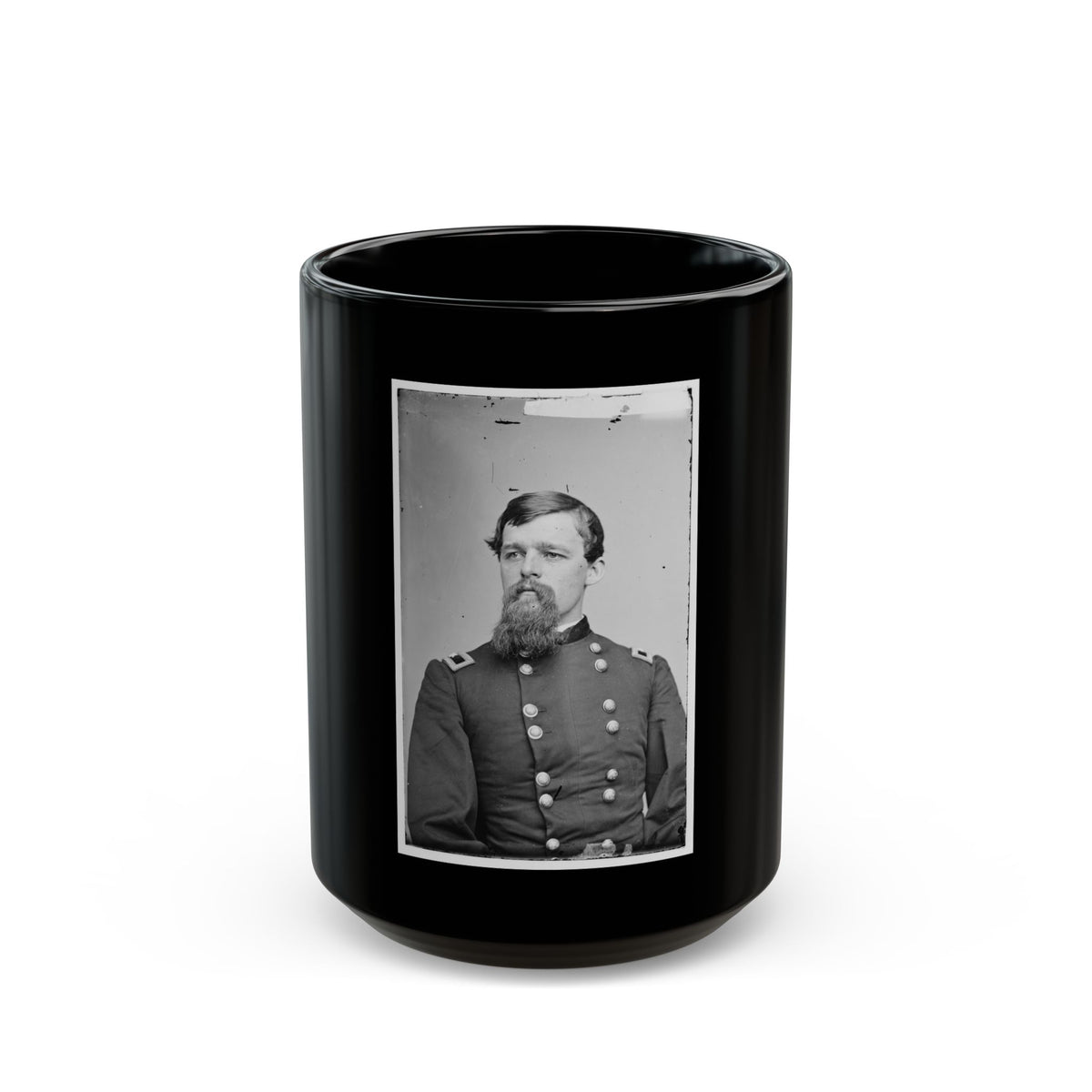 Brig. Gen. Charles C. Walcutt (U.S. Civil War) Black Coffee Mug