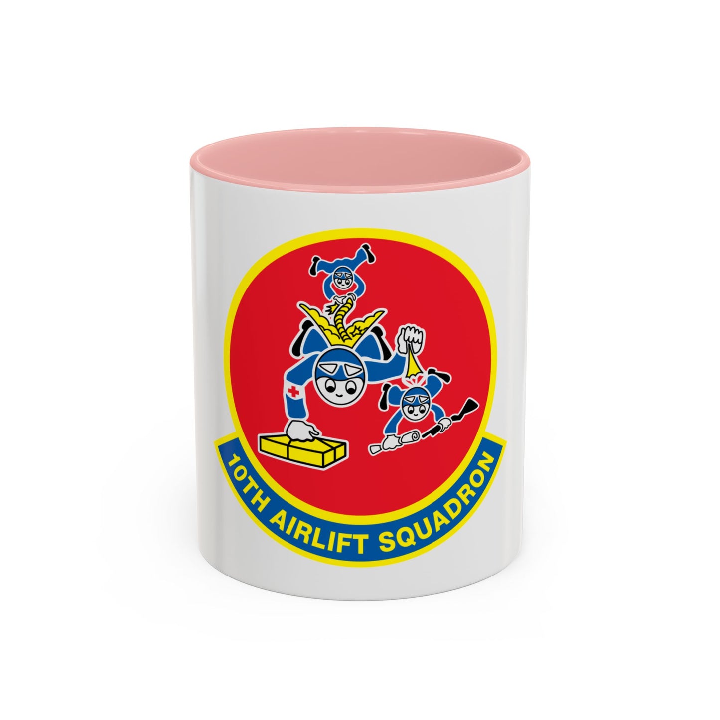 10th Airlift Squadron (U.S. Air Force) Accent Coffee Mug
