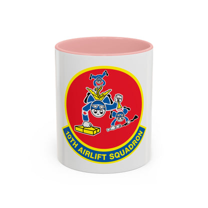 10th Airlift Squadron (U.S. Air Force) Accent Coffee Mug