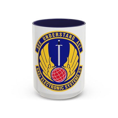 642d Electronic Systems Squadron (U.S. Air Force) Accent Coffee Mug