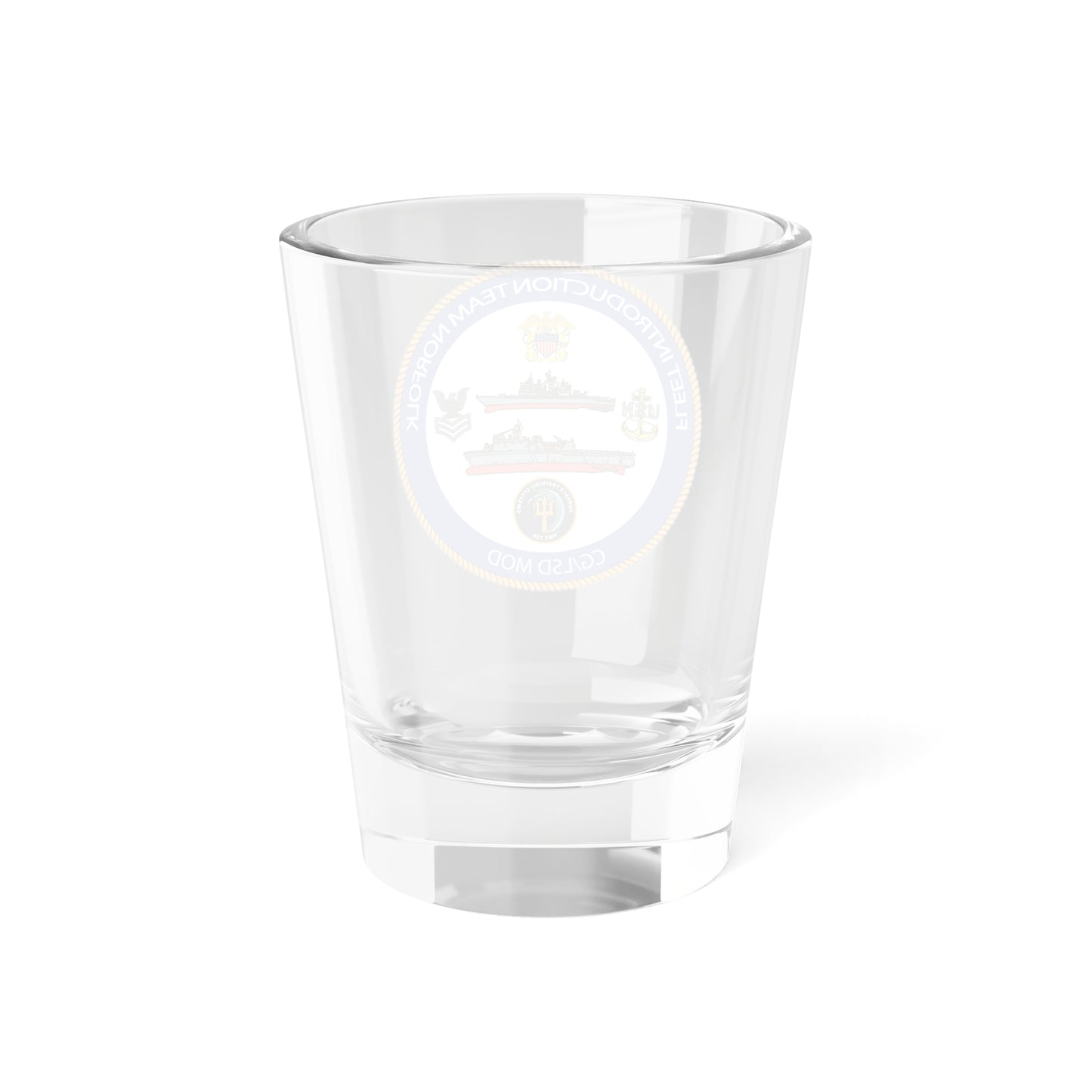 NAVSEA Fit Norfolk (U.S. Navy) Shot Glass 1.5oz