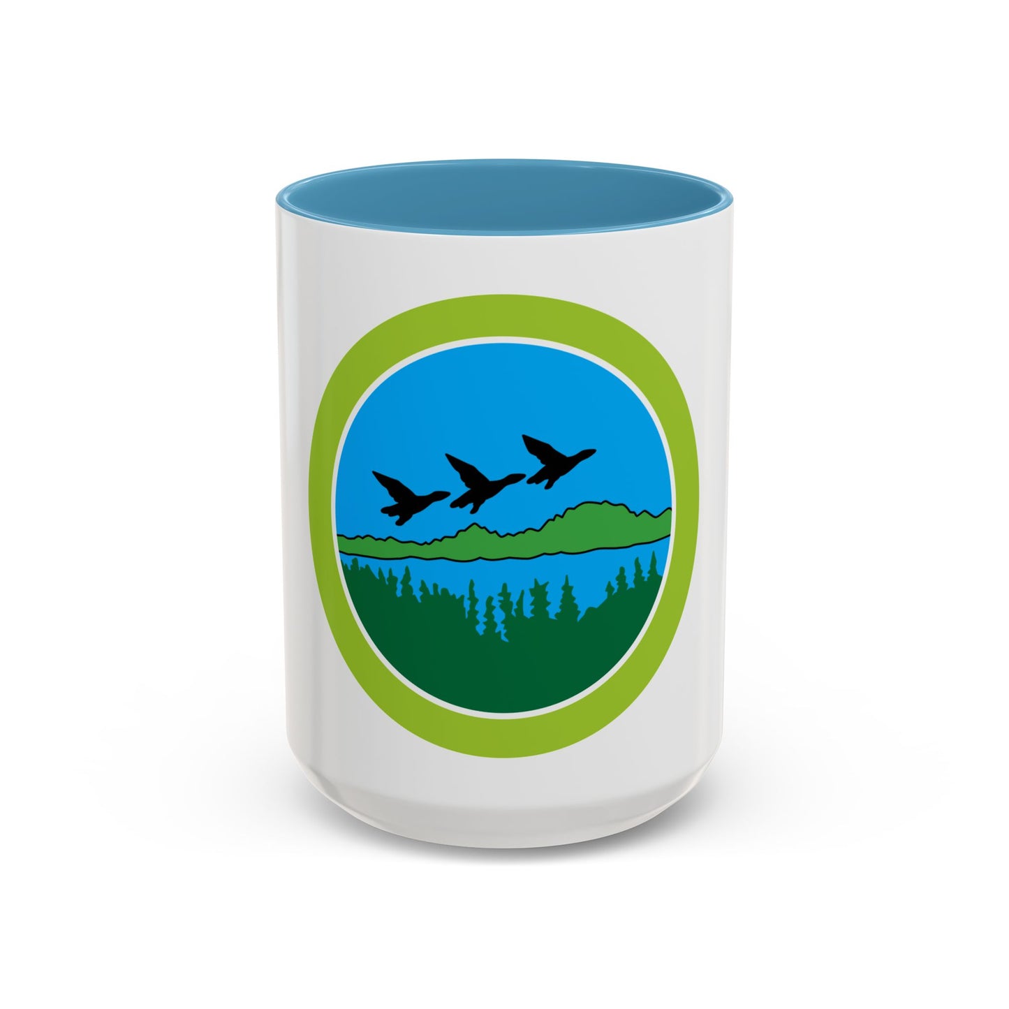 Fish and Wildlife Management (Boy Scout Merit Badge) Accent Coffee Mug